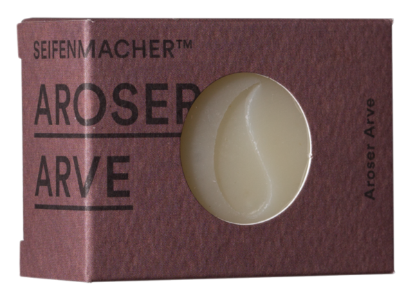 Produktfoto der Aroser-Arve-Seife vom Seifenmacher