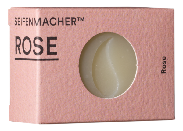 Produktfoto der Rose-Seife vom Seifenmacher